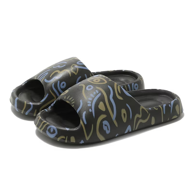 Home slipper YS3333 Black