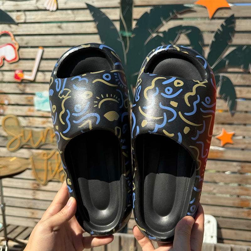 Home slipper YS3333 Black
